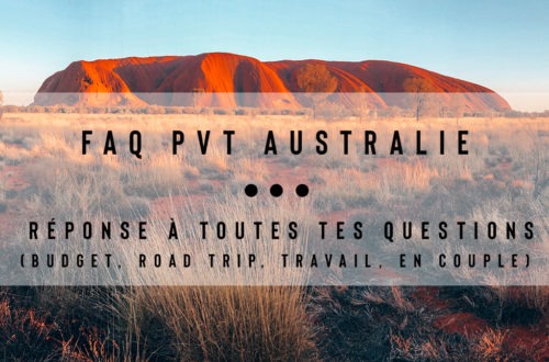 FAQ PVT Australie